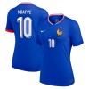 Maillot de Supporter France Mbappé 10 Domicile Euro 2024 Pour Femme